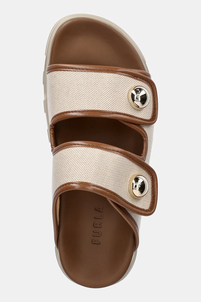 Natikači Furla Sfera Mule rjava YJ55SFE.BX3900.3927S