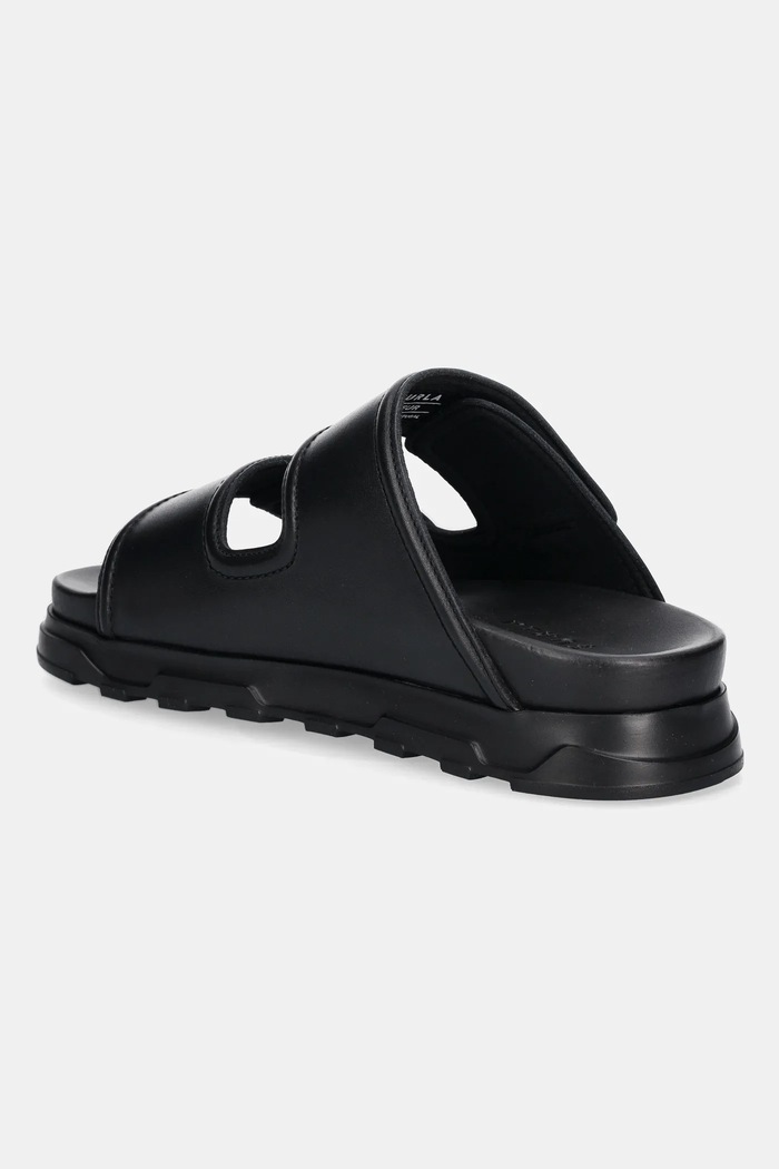 Boty Kožené pantofle Furla Sfera Mule YJ54SFE.Y62000.O6000 černá