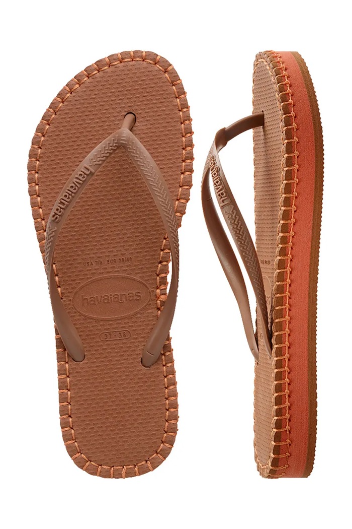 Japanke Havaianas SLIM FLATFORM 4149928.1976 smeđa