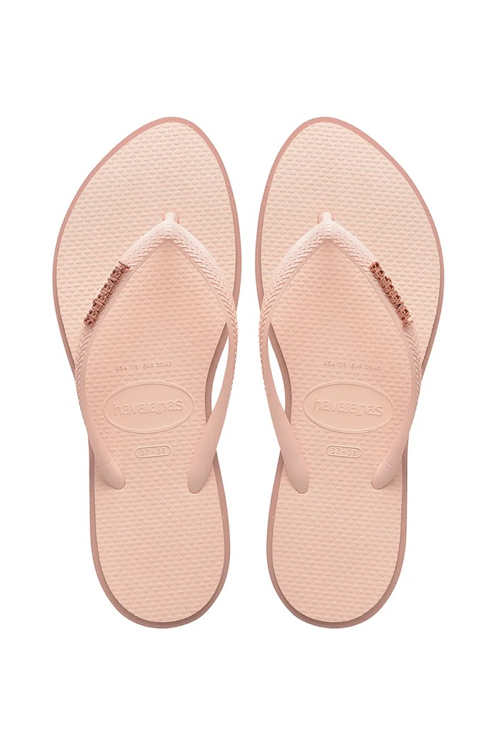 Σαγιονάρες Havaianas SLIM POINT φλατ ροζ 4149584.3544
