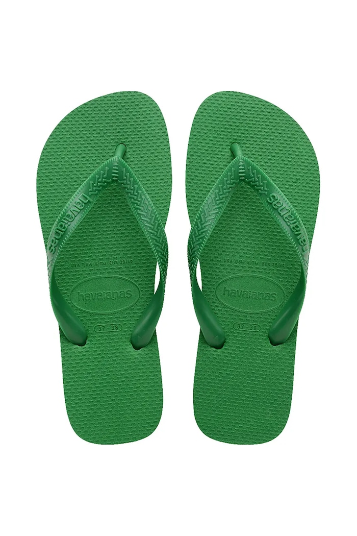 Šľapky Havaianas TOP GREEN plochý zelená 4000029.2703
