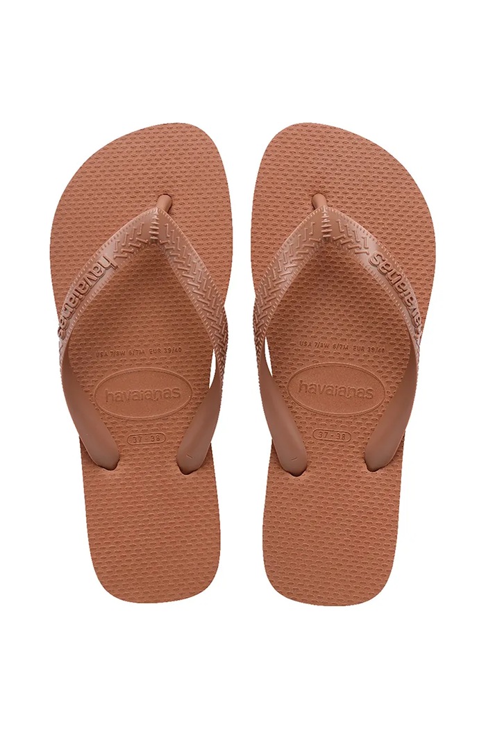 Havaianas japonki TOP SENSES syntetyczny brązowy 4149369.1976