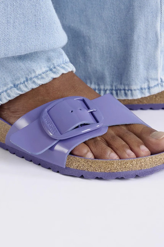 Шкіряні шльопанці Birkenstock Madrid Big Buckle 1029427