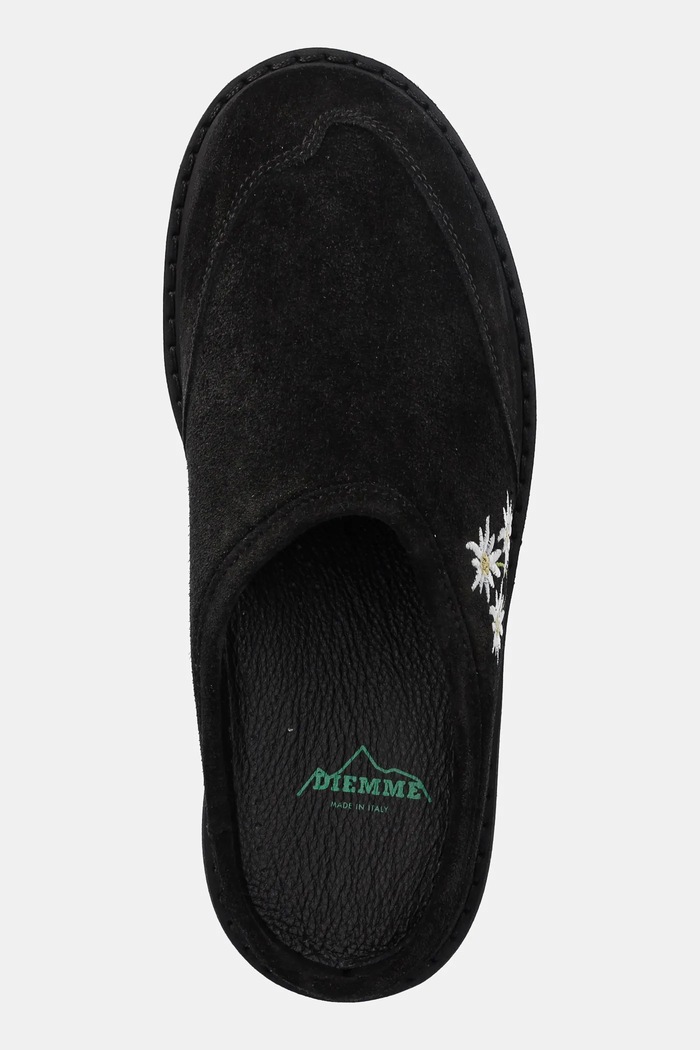 Natikači iz semiša Diemme Maggiore črna DI25SPMAW.M06S006BLK