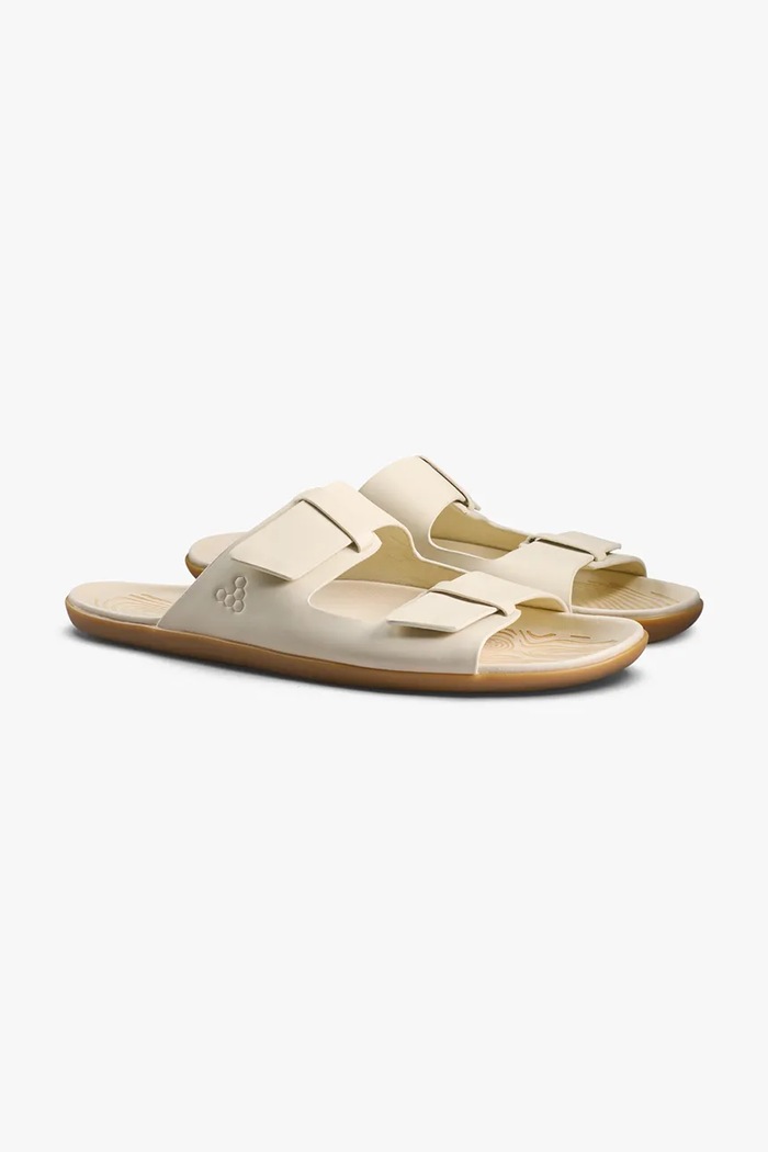 Vivobarefoot slapi de piele SENSUS YIN 209564 bej SS26
