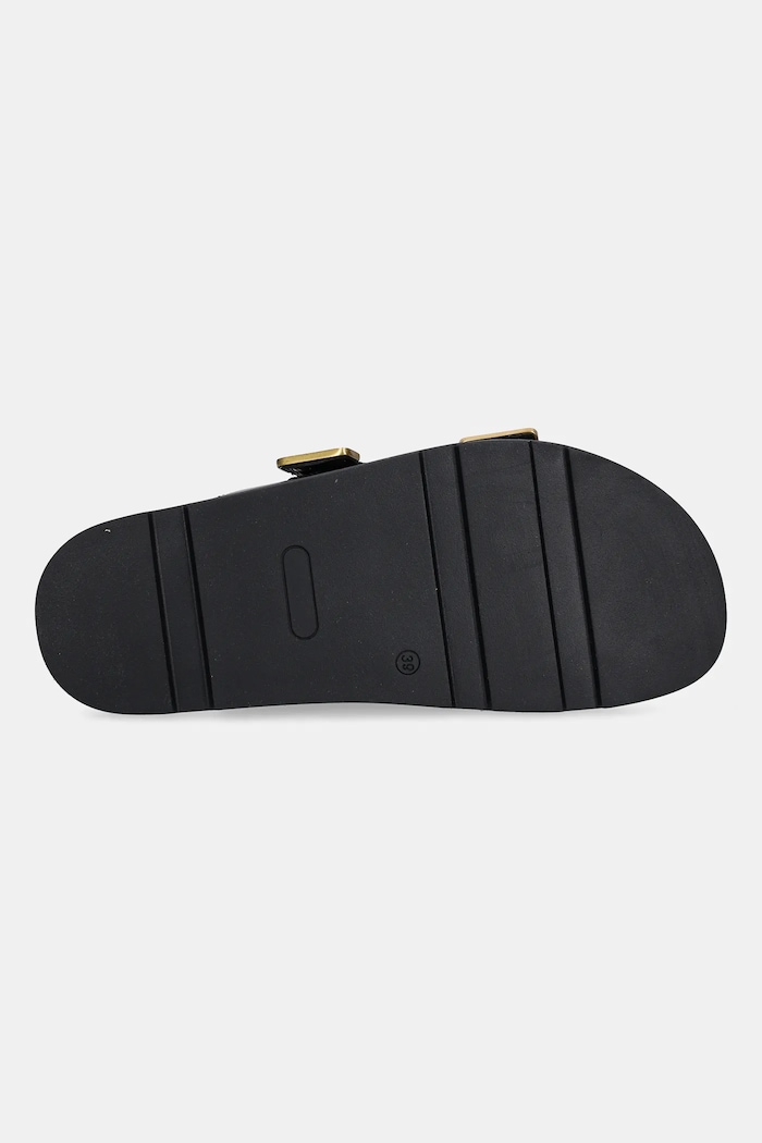 Șlapi de piele ADRIANA 1A Marc O'Polo negru 50318741101100