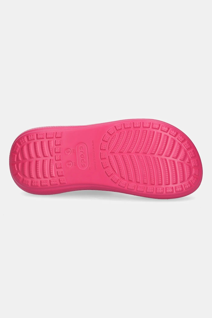 Crocs papucs Classic Crush Sandal 207670.0ZQ rózsaszín