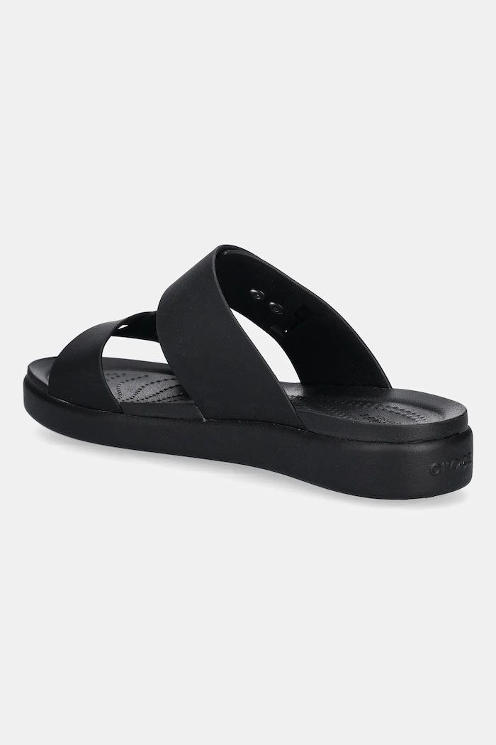 Cipők Crocs papucs Brooklyn Buckle Low 211215.001 fekete