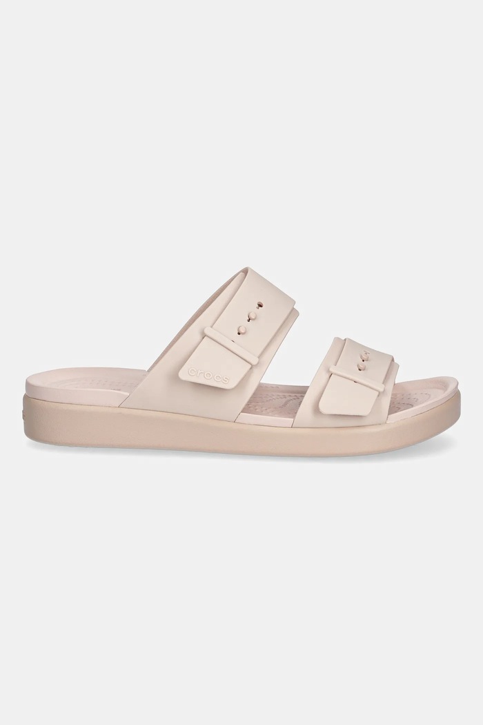 Crocs ciabatte slide Brooklyn Buckle Low 211215.6UR rosa SS25