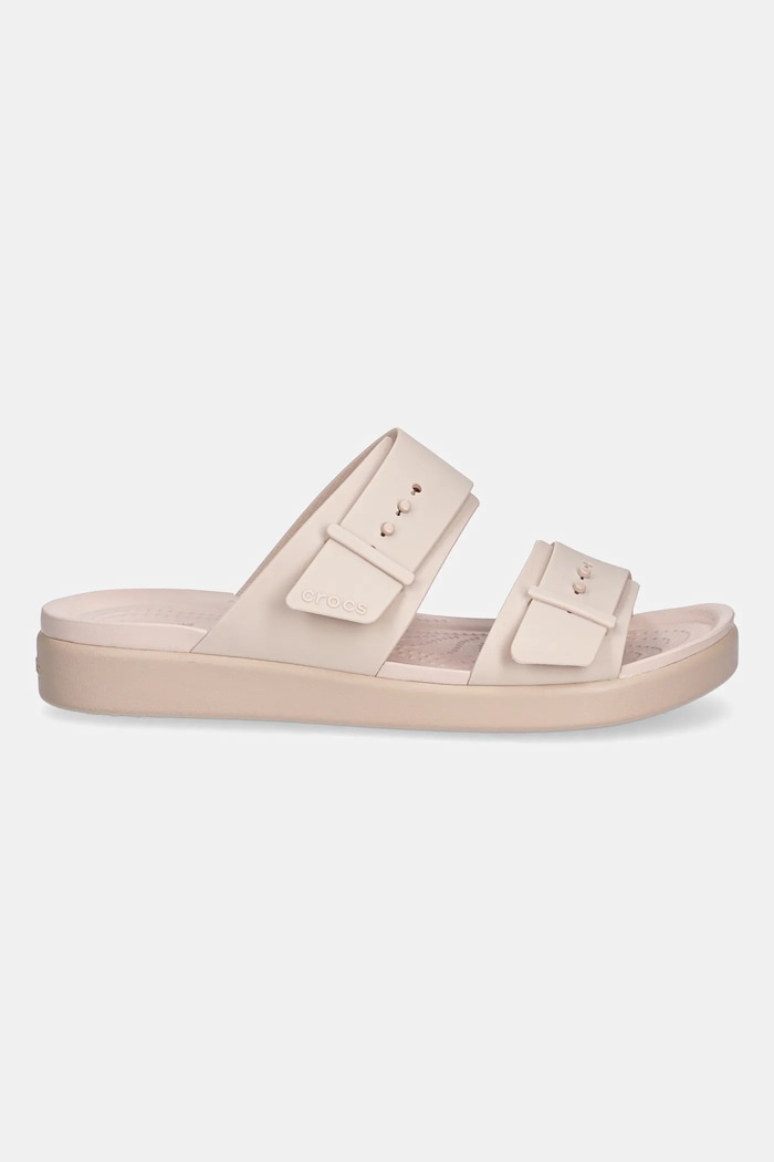 Crocs ciabatte slide Brooklyn Buckle Low 211215.6UR rosa SS25