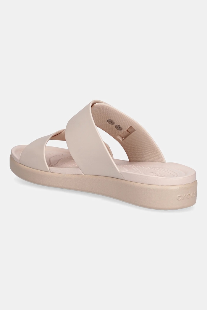 Scarpe Crocs ciabatte slide Brooklyn Buckle Low 211215.6UR rosa