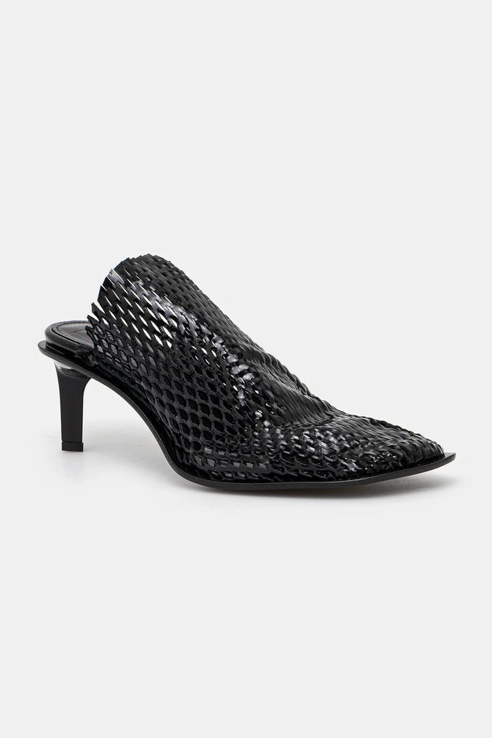 Pantofle Kenzo Mule jehličkový černá FF52MU140L64.99