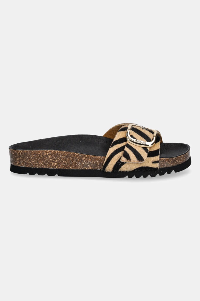 Semišové pantofle Scholl KATHLEEN F300642331 hnědá SS25