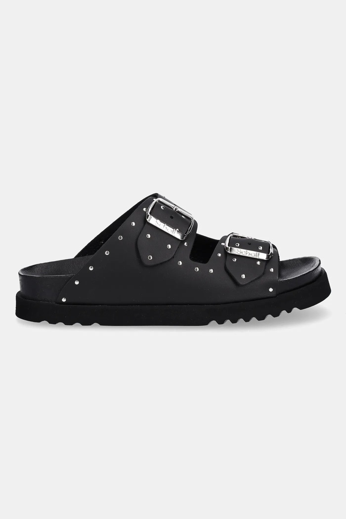 Scholl ciabatte slide in pelle BEATRIZ F306131004 nero SS26