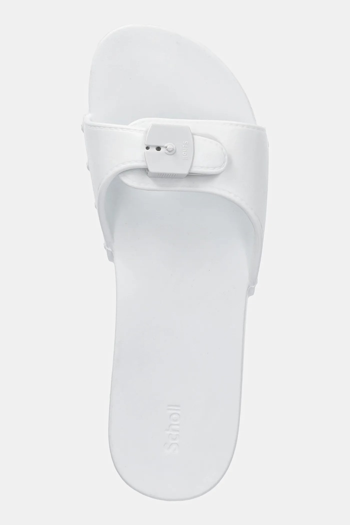 Scholl ciabatte slide PESCURA bianco F314551171