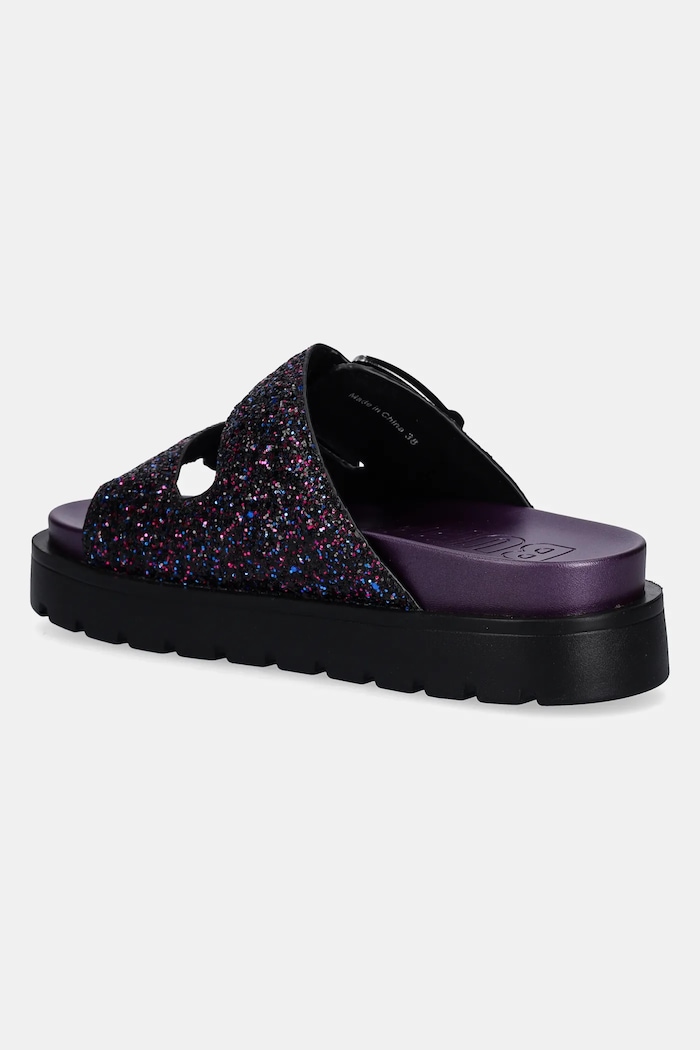 Încălțăminte Buffalo papuci Raya Ari Glam 1602286.PUR violet