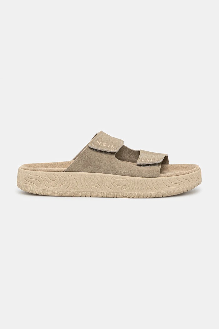 Veja suede sliders Etna SA3220670A beige SS26