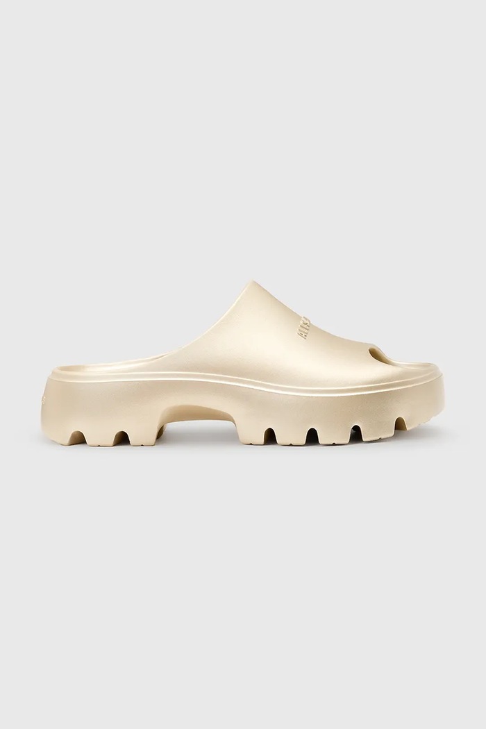 AllSaints Papuci Eclipse Slider aur W033FC.GLD