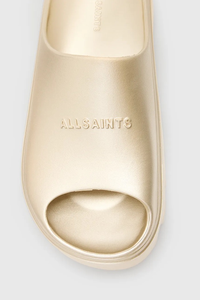 Papuci Eclipse Slider AllSaints aur W033FC.GLD