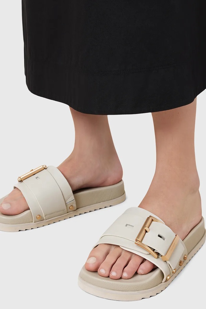 AllSaints papuci Ellie Stud Slider W038FC.CHW