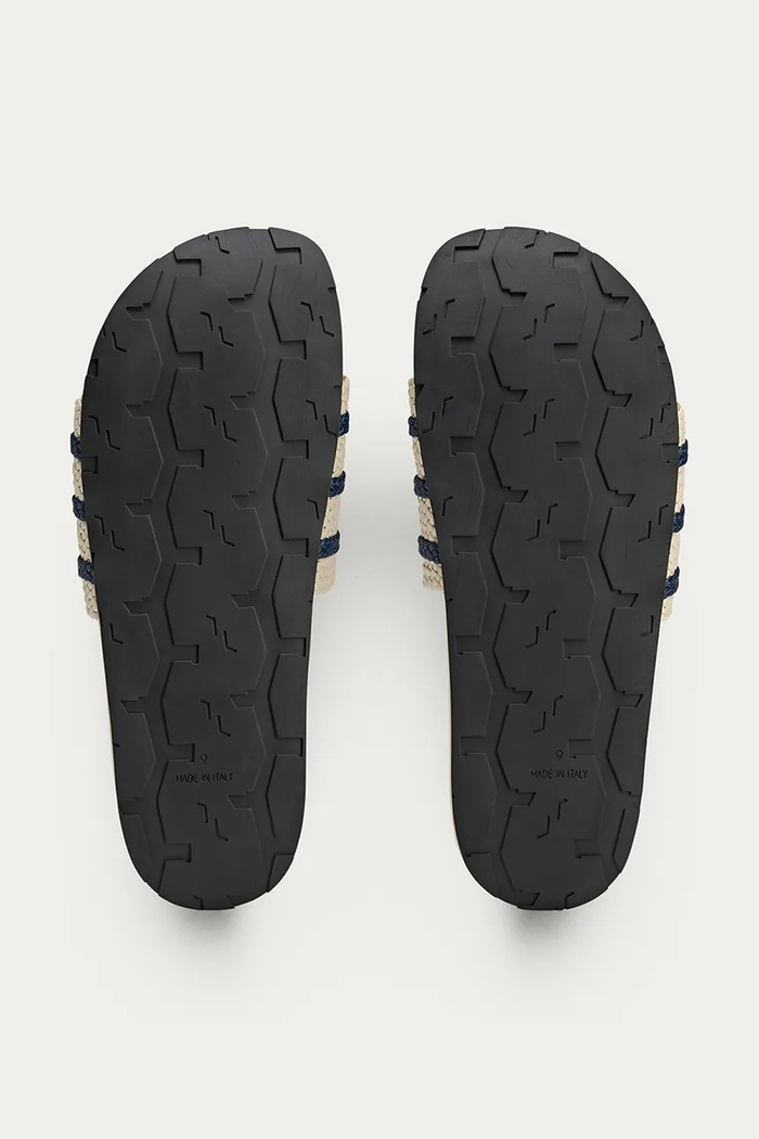 Шкіряні шльопанці adidas Originals x Wales Bonner Adilette JR0228 бежевий