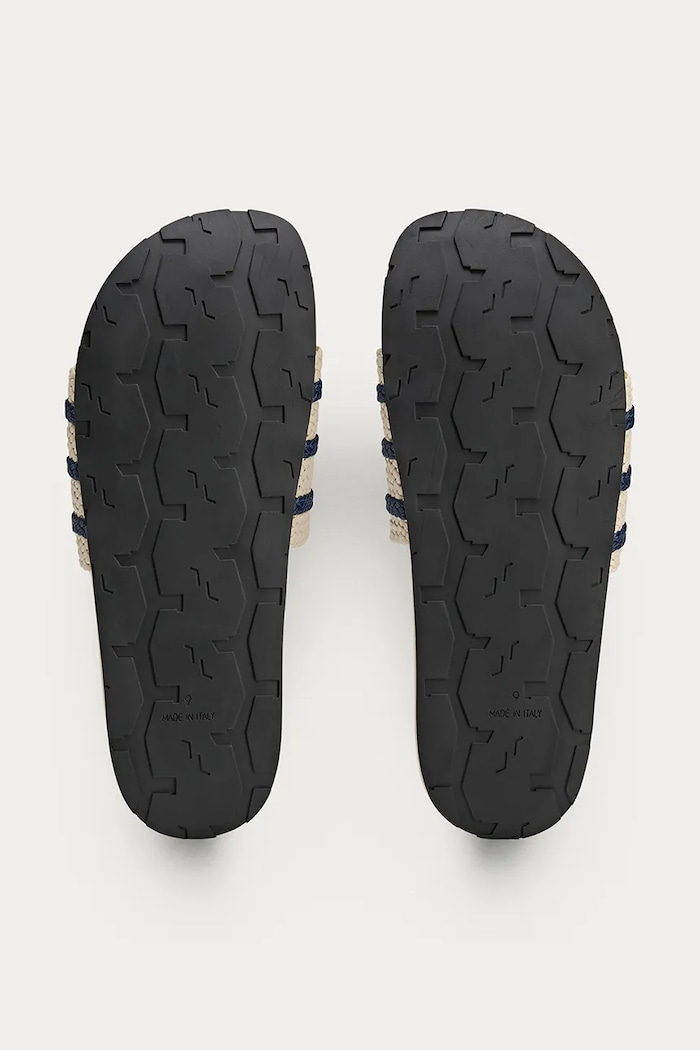 Шкіряні шльопанці adidas Originals x Wales Bonner Adilette JR0228 бежевий
