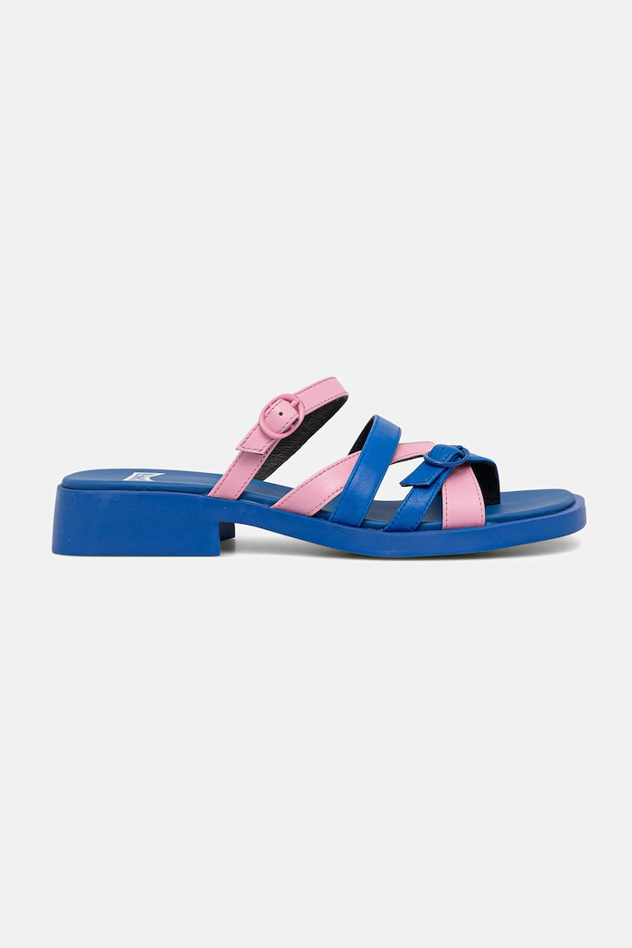 Obuwie Camper klapki skórzane TWS K201602.002 niebieski