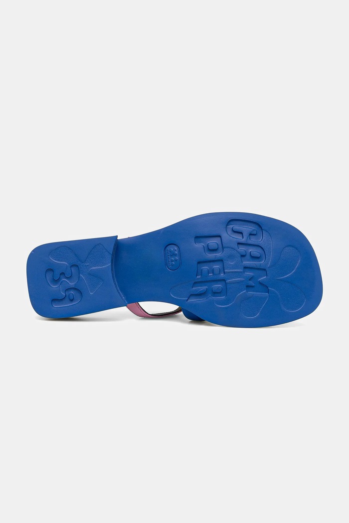 Camper klapki skórzane TWS K201602.002 niebieski
