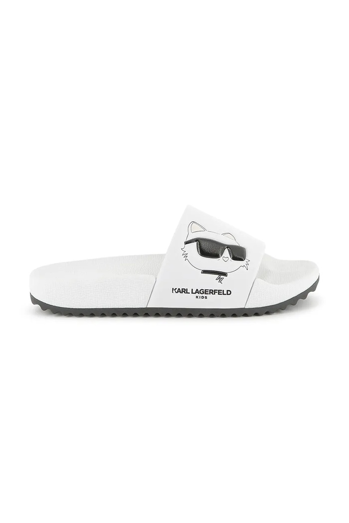 Karl Lagerfeld șlapi copii Z30544.27.35 alb