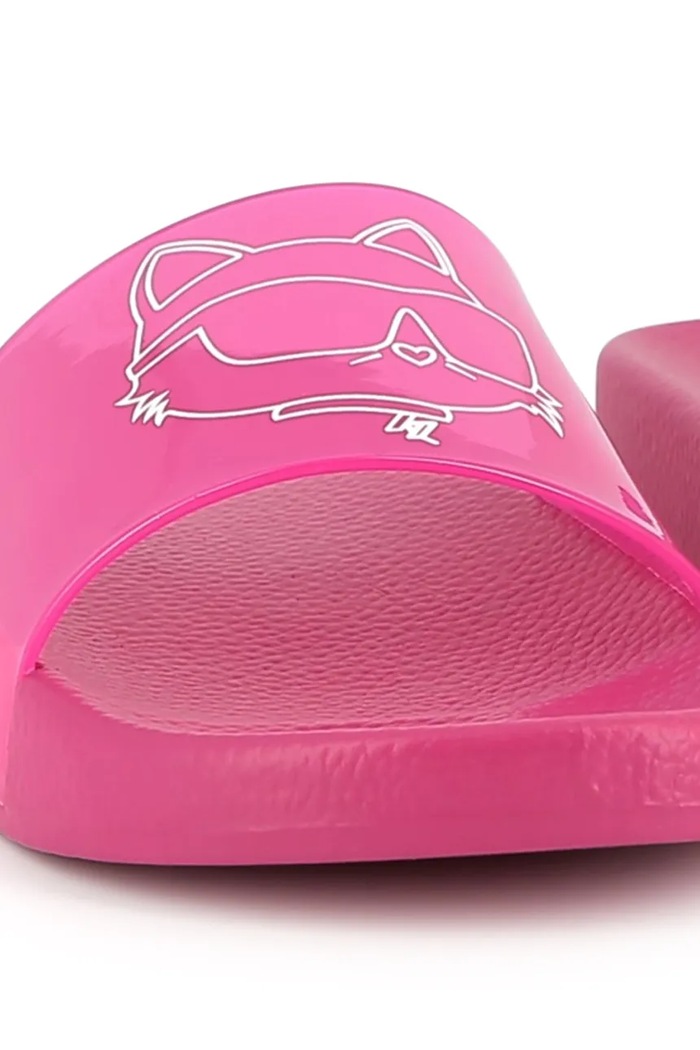 Șlapi copii Karl Lagerfeld roz Z30369.36.39