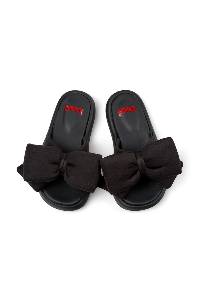 Detské šľapky Camper Pelotas Flota Sandal Kids čierna K800624.25.27