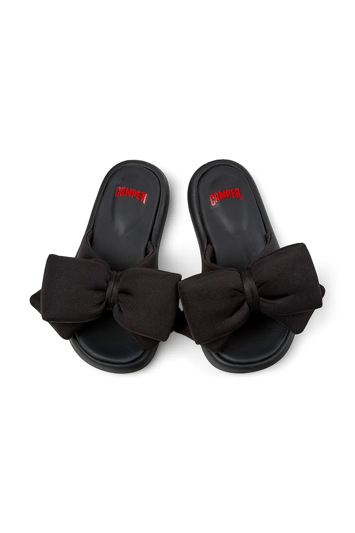 Detské šľapky Camper Pelotas Flota Sandal Kids čierna K800624.25.27