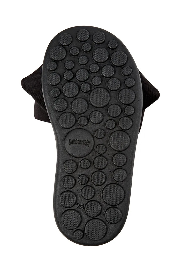 Detské šľapky Camper Pelotas Flota Sandal Kids K800624.25.27 čierna