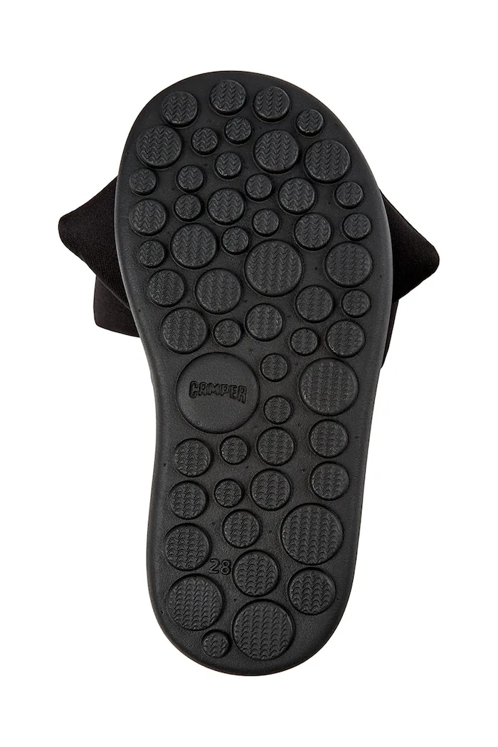 Detské šľapky Camper Pelotas Flota Sandal Kids K800624.25.27 čierna