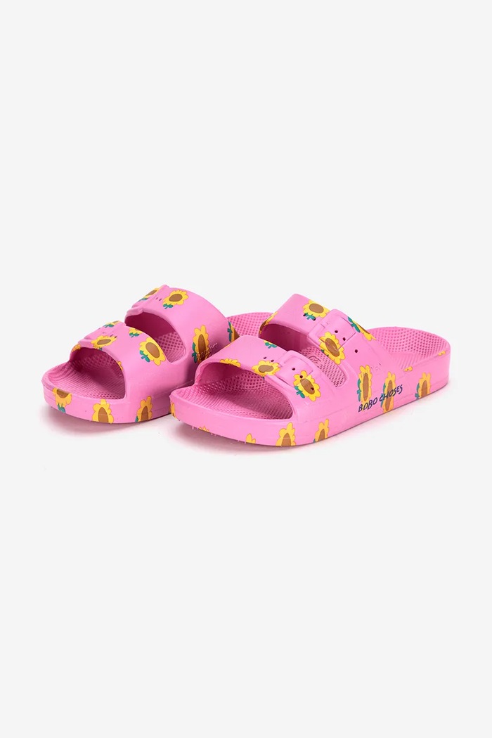 Bobo Choses Klapki dziecięce Sunflower 125AI033 różowy SS25