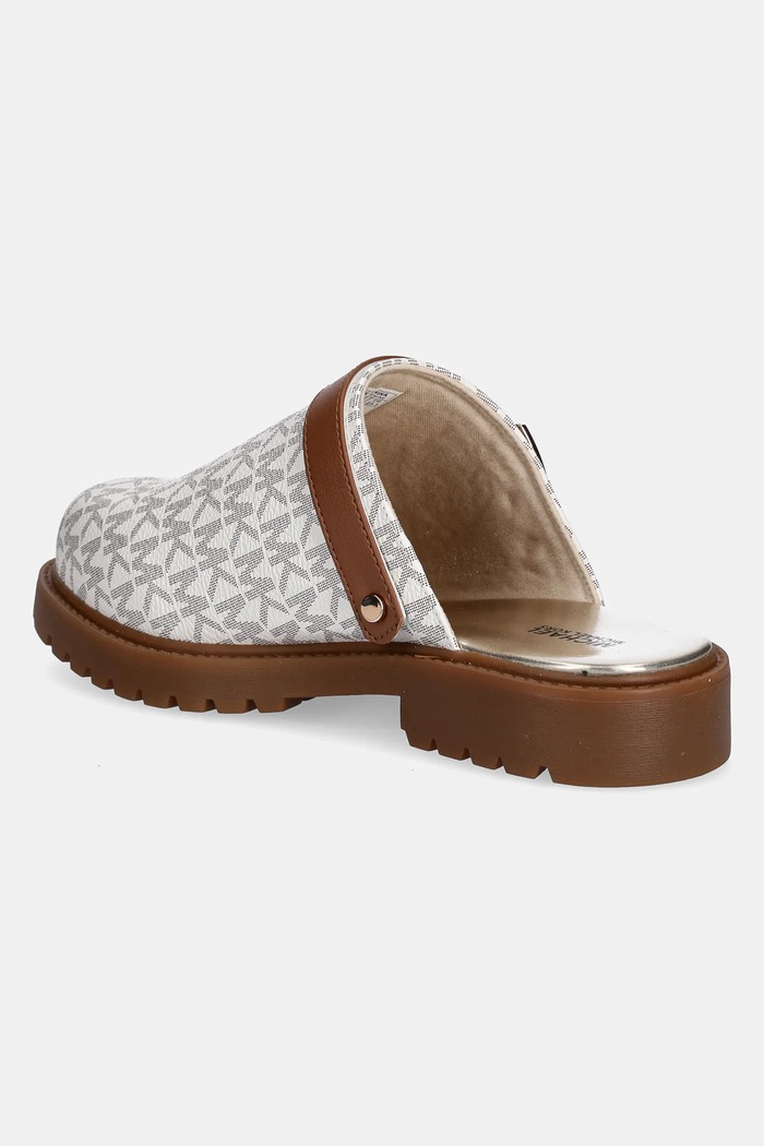 Fete Michael Kors Șlapi copii COSETTA CLOG MK02296256 maro