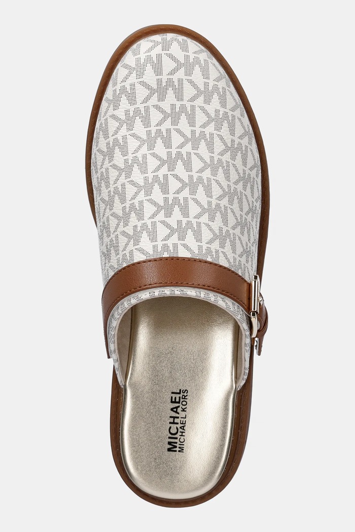 Șlapi copii COSETTA CLOG Michael Kors MK02296256 maro