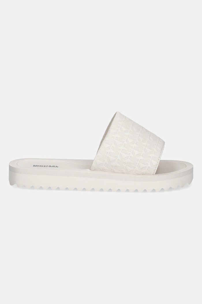 Παντόφλες Michael Kors TEAGAN MERRICK MK01372270 μπεζ SS25