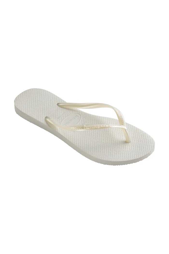 Κοριτσίστικα Παιδικές σαγιονάρες Havaianas SLIM 4000030 λευκό