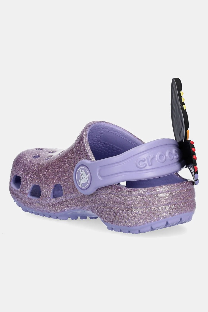 Dievča Detské šľapky Crocs CLASSIC IAM BUTTERFLY CLOG T 210018.CROCS.CLASSIC.IA fialová