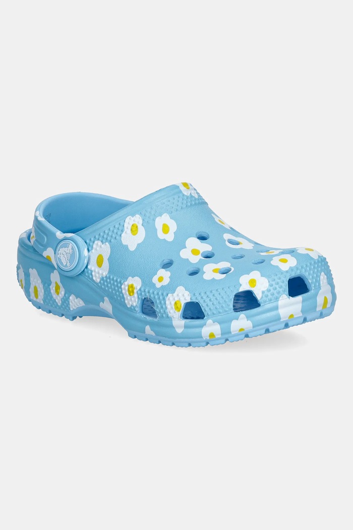 Crocs șlapi copii CLASSIC DAISY CLOG T albastru 211264.CROCS.CLASSIC.DA