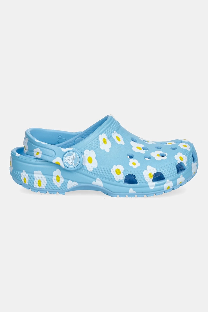 Crocs șlapi copii CLASSIC DAISY CLOG T 211264.CROCS.CLASSIC.DA albastru SS25