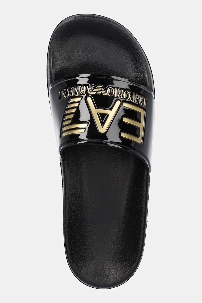 Dětské pantofle EA7 Emporio Armani černá 7Y000037.AF15118