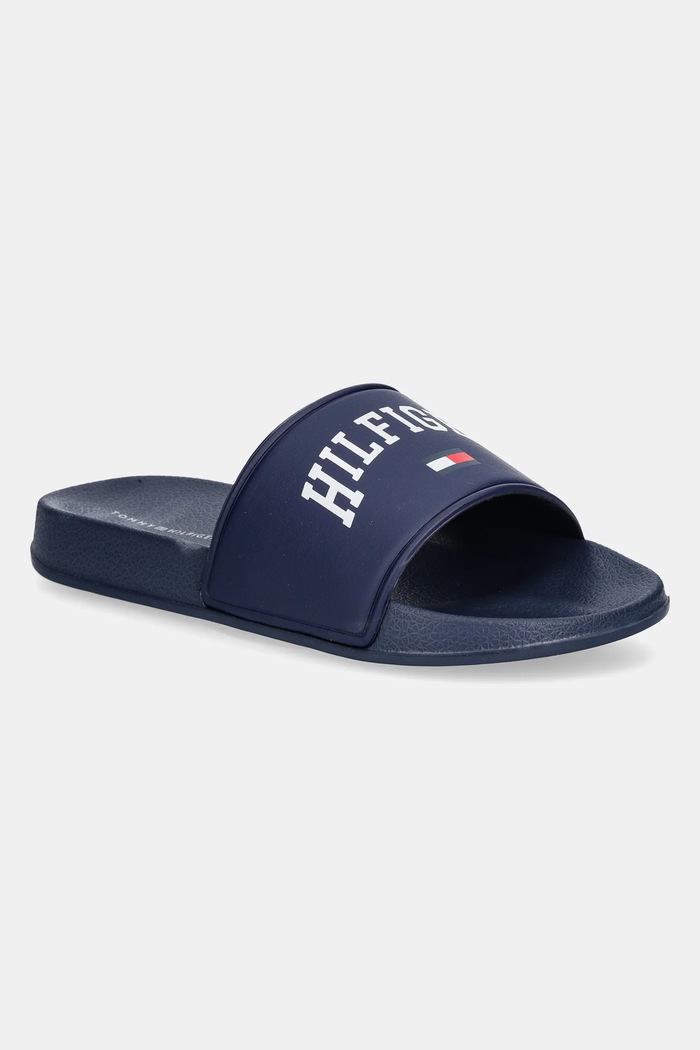 Tommy Hilfiger klapki dziecięce granatowy T3X0.33916