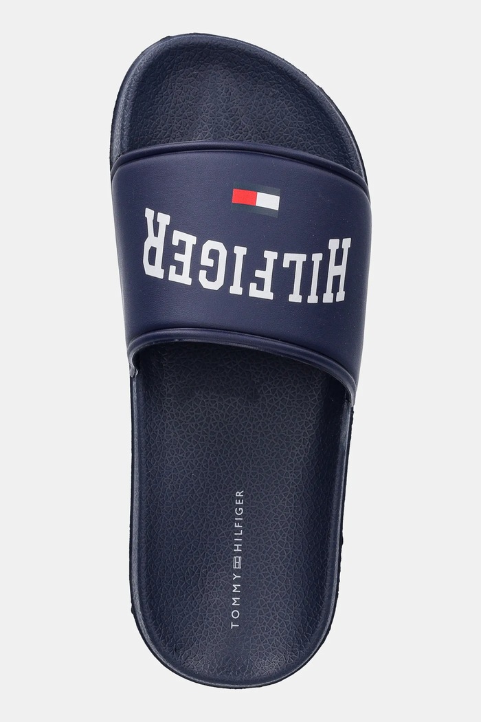 Tommy Hilfiger klapki dziecięce granatowy T3X0.33916