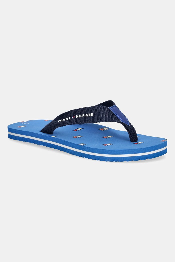 Tommy Hilfiger șlapi copii albastru T3X8.33909