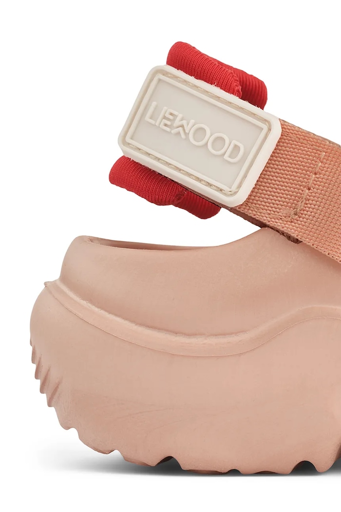Chłopiec Liewood klapki dziecięce Milas Sandals LW19659 pomarańczowy