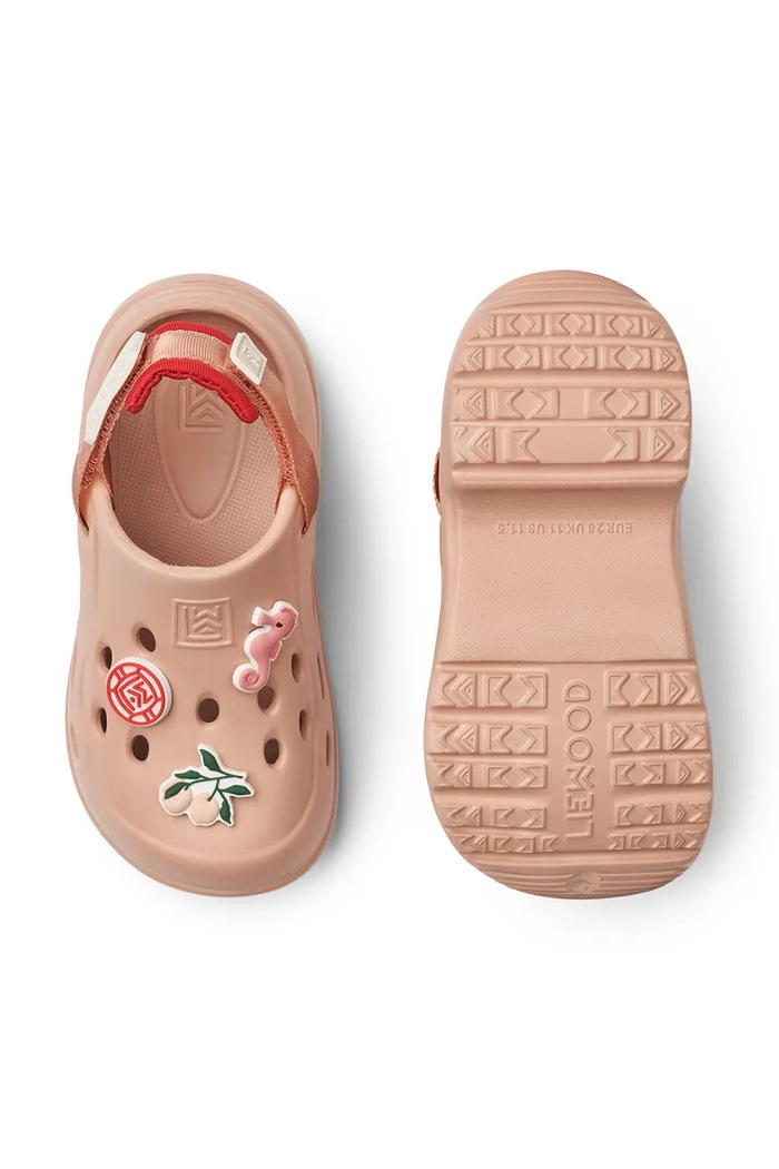 Liewood klapki dziecięce Milas Sandals LW19659 pomarańczowy