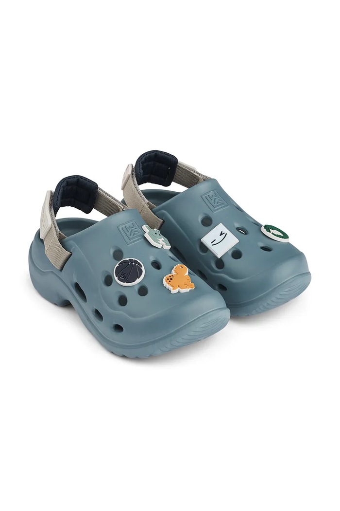 Детски чехли Liewood Milas Sandals LW19659 син SS25