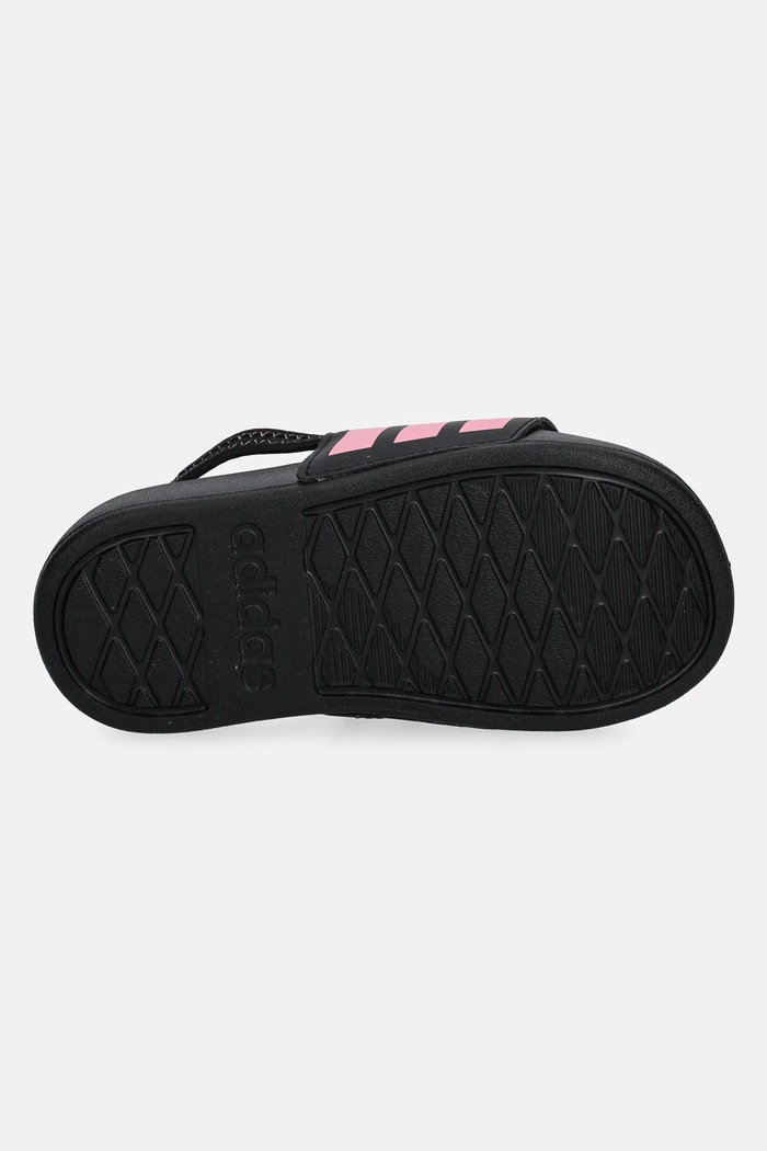 Παιδικές παντόφλες adidas ADILETTE ESTRAP JR5330 μαύρο